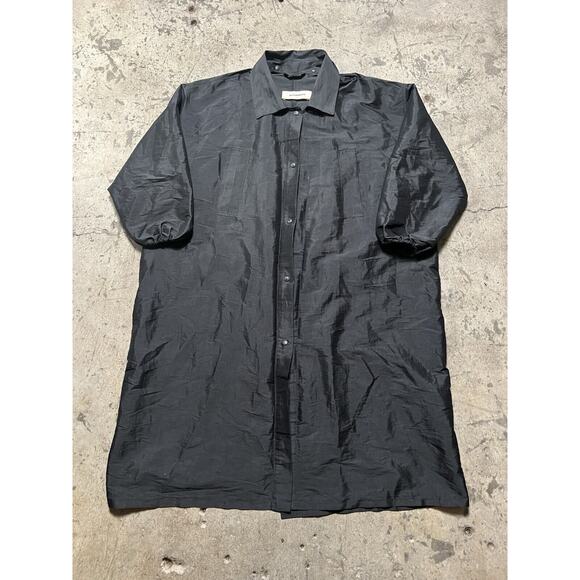 MELITTA BAUMEISTER NYC Designer Black Oversized Nylon Jacket‎ EUC Size M